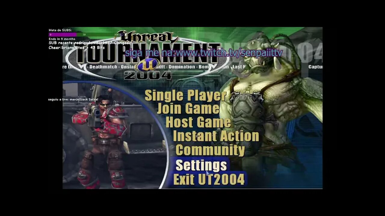 Unreal Tournament 2004 ECE #1:Gameplay do Modo História