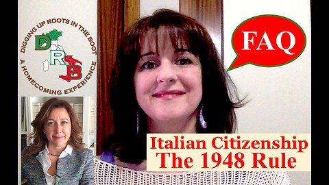 Italian Citizenship - The 1948 Rule