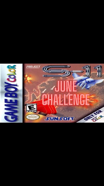 Project S-11 Game Boy Color - June Game Challenge- Top Score Challenge! #Shorts