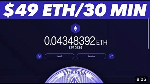 FREE ETHEREUM 2023 - Earn $49 Every 30 Minutes MINING FREE ETH (NO INVESTMENT)