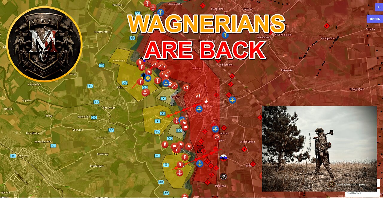 The Fall | The Russians Captured Leopard 2a4 | All Eyes On Bakhmut Front. Military Summary 2023.12.7