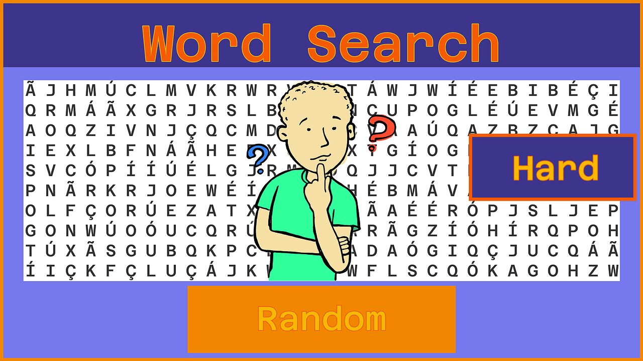 Word Search - Challenge 12/21/2022 - Hard - Random