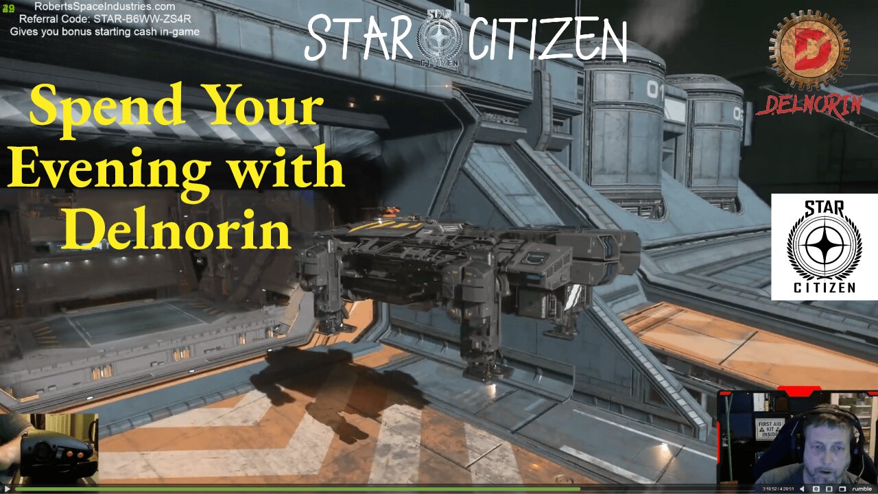 Star Citizen 3.17.4 [ Night with Delnorin ] #Gaming #Live