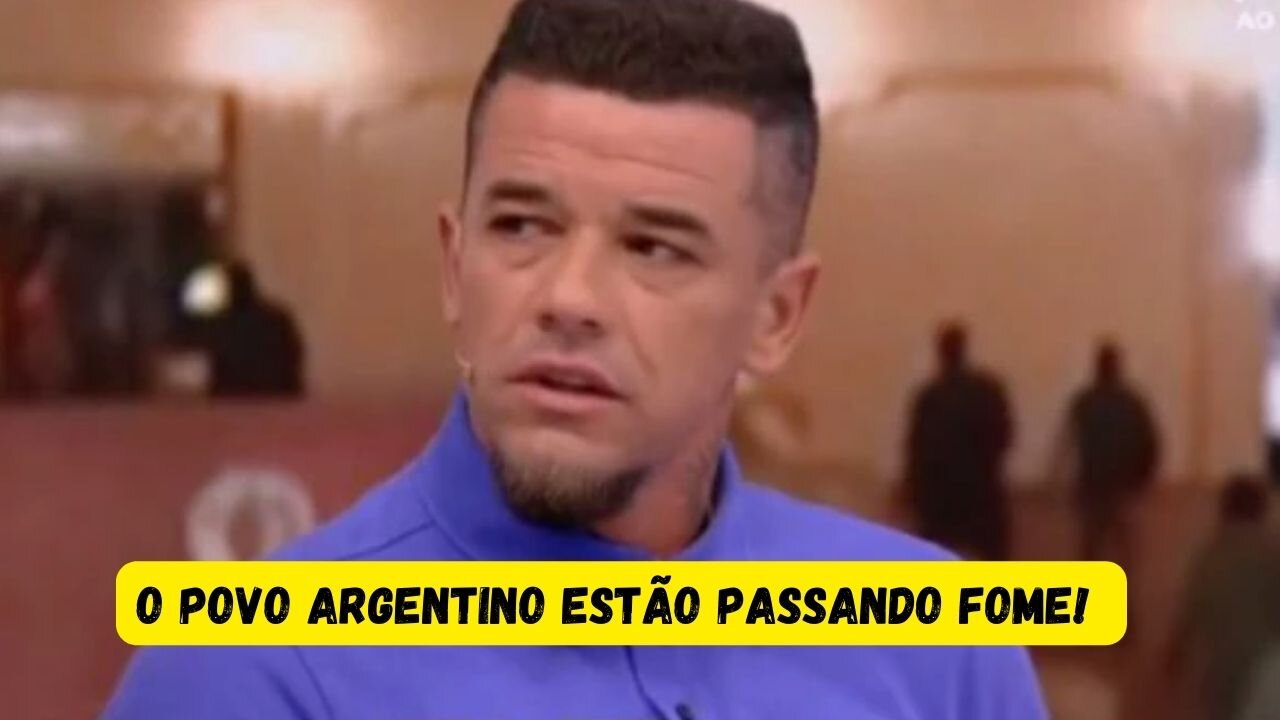 Ex-jogador da Argentina expõe crise: “Estamos passando fome”