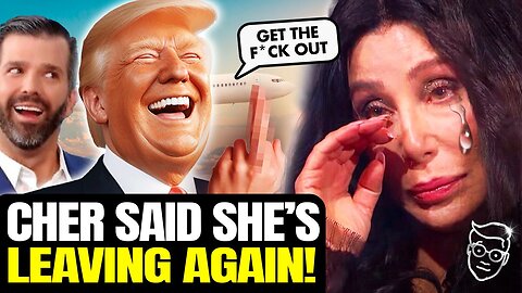 Cher Declares She Will LEAVE AMERICA If Trump Wins In 2024 | Please Let It Happen