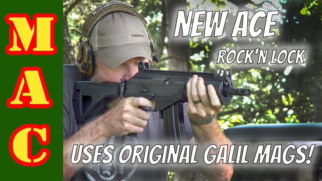 NEW Galil ACE that uses original Galil mags - Rock'n Lock!