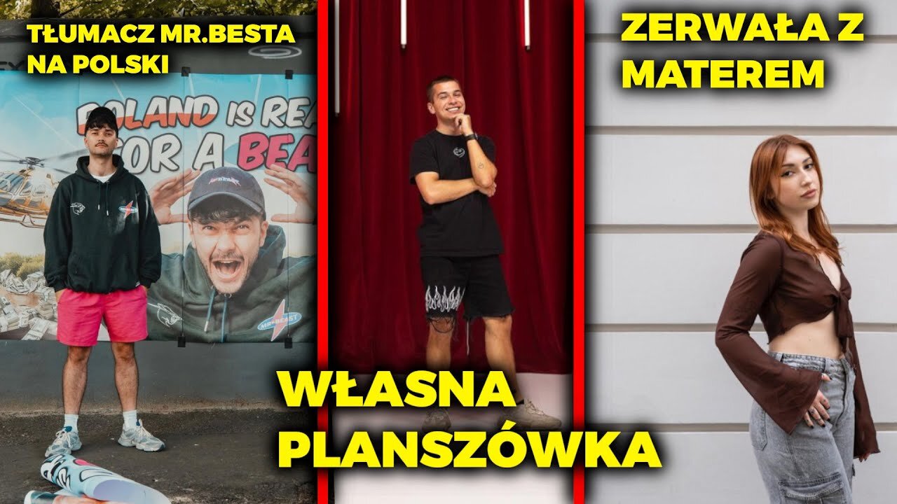 OJ WOJTEK CHCE TŁUMACZYĆ FILM MR BEASTA NA POLSKI _ FRIZ _ EKIPA _ MURCIX _ LIL MASTI