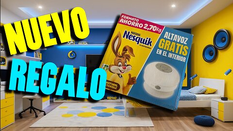 🎵ALTAVOZ NESQUIK🎁 NUEVO REGALO!!