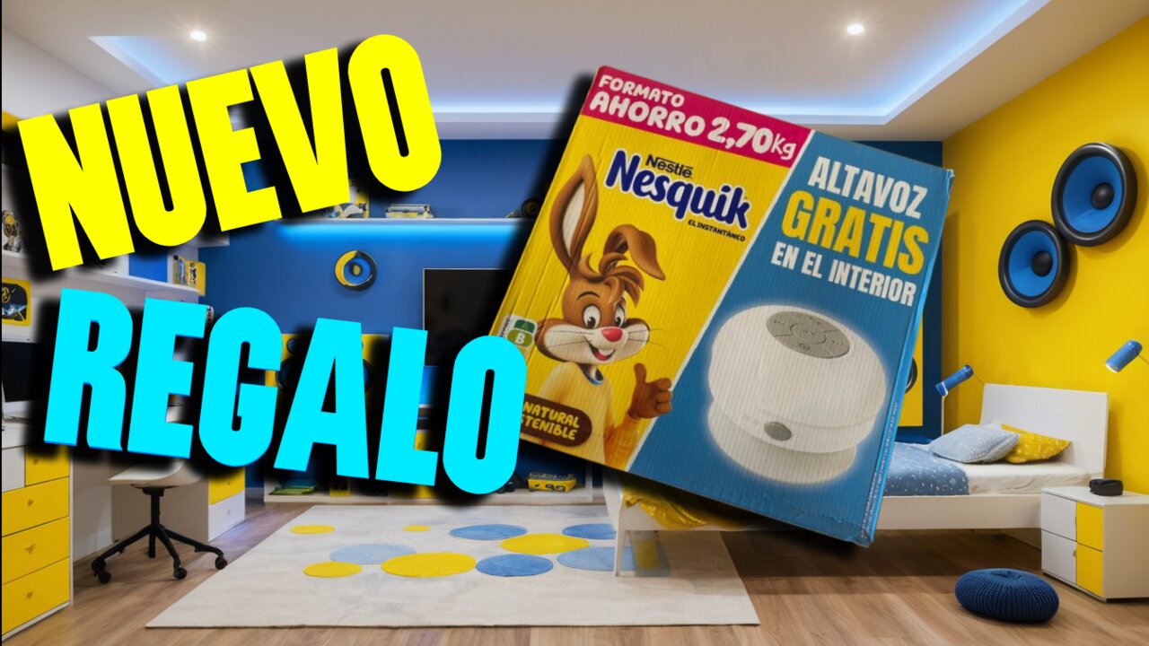 🎵ALTAVOZ NESQUIK🎁 NUEVO REGALO!!