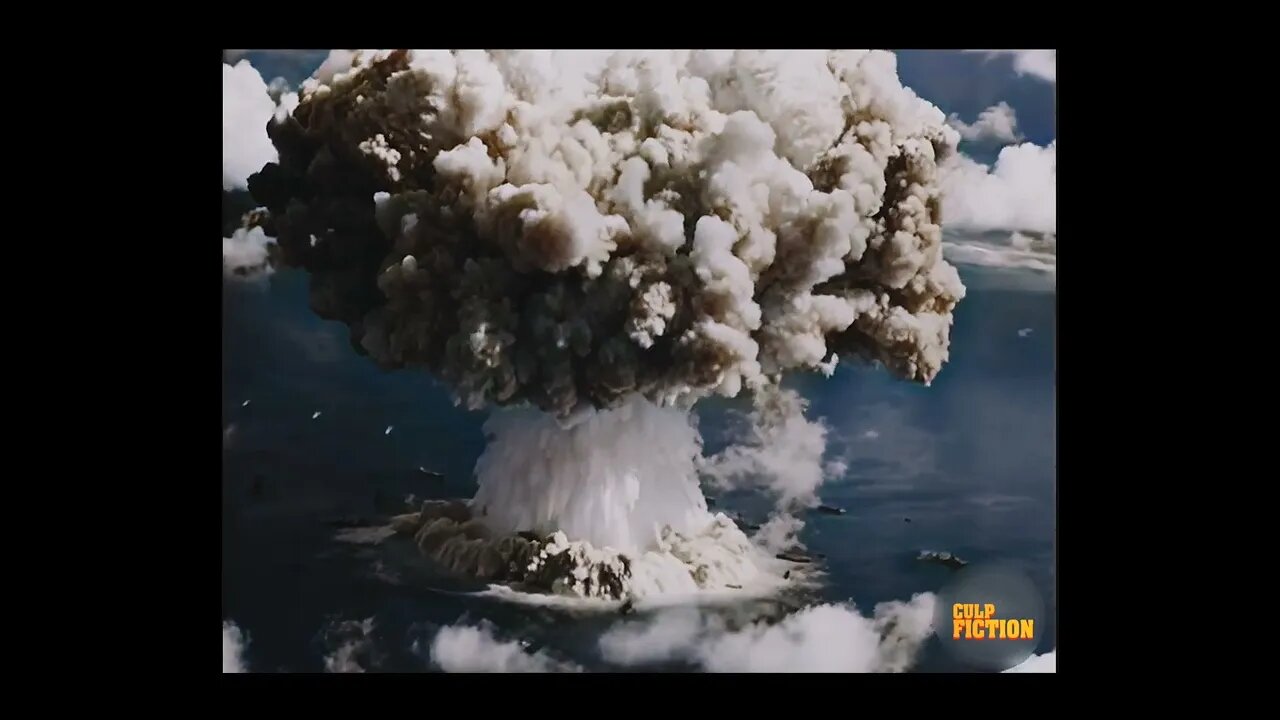 Atomic Bomb Footage, Year(1946) Ditigitaly Enhanced