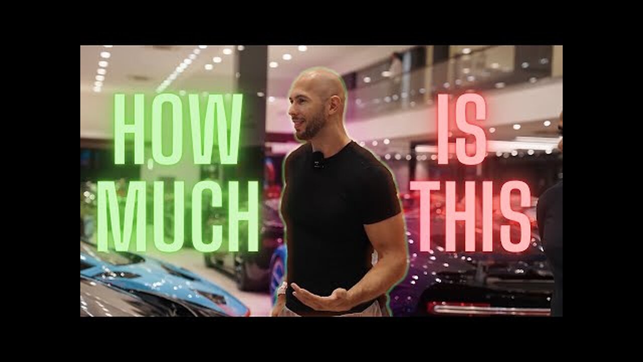 Andrew Tate's supercar shopping spree, Rare