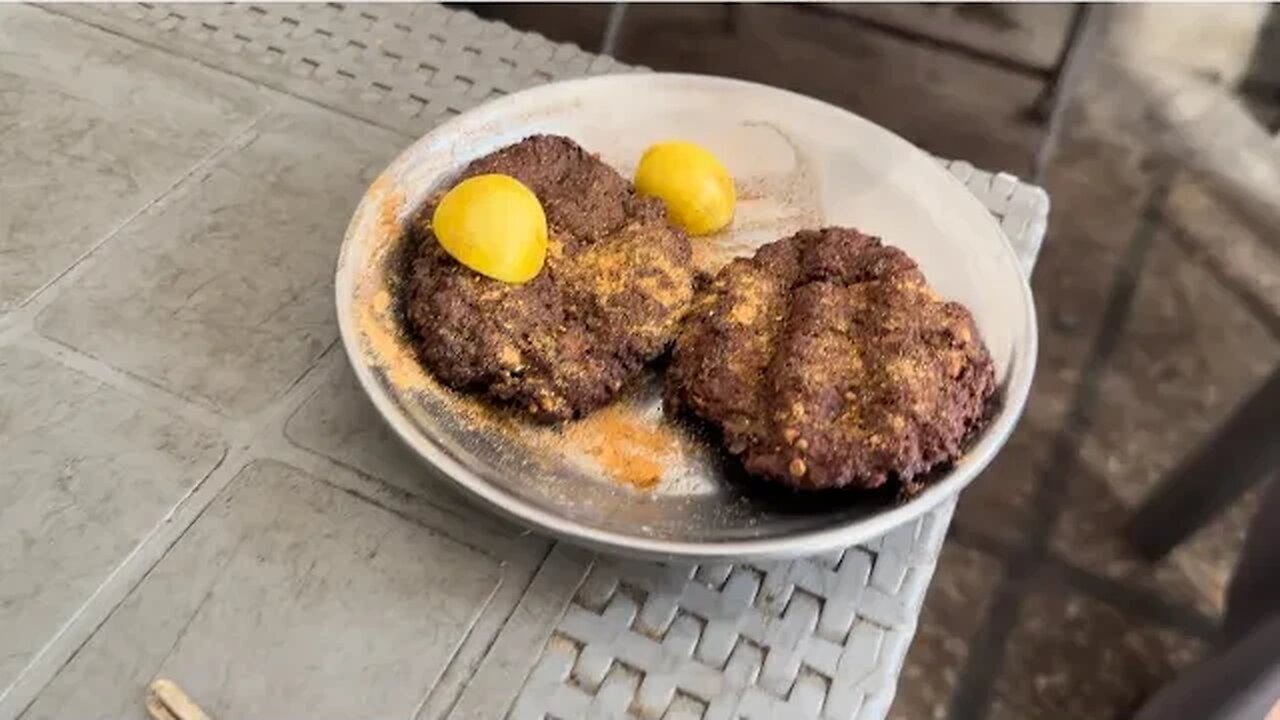 Chapli Kabab in Lahore.