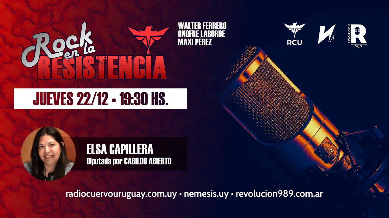 Rock en la RESISTENCIA con la Diputada Elsa Capillera