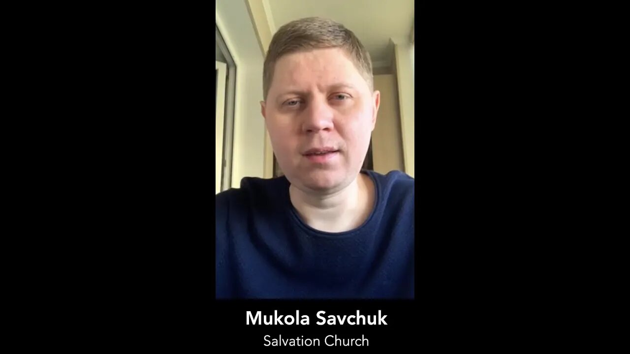 Young Pastor from Kiev, Ukraine Sharing on the Humanitarian Crisis