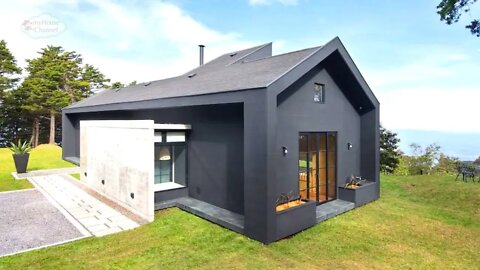 Casa Moderna com Fachada Preta em San José - Costa Rica