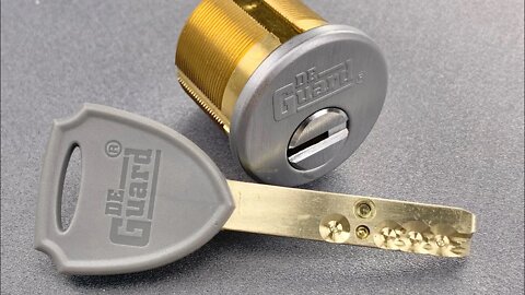 [1170] High(ish) Security Copy: DeGuard Pin-in-Pin Lock Cylinder