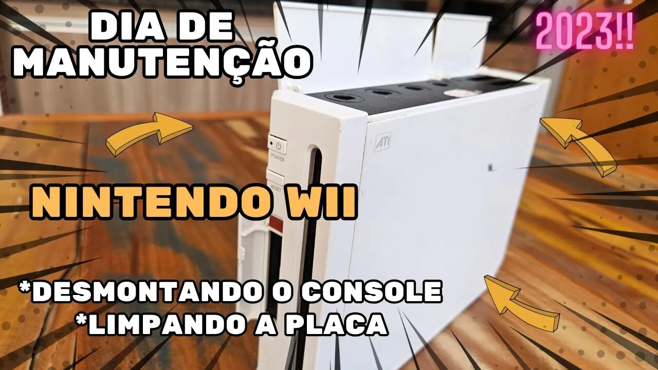 Reviva seu Nintendo Wii: Limpeza e Manutenção Passo a Passo