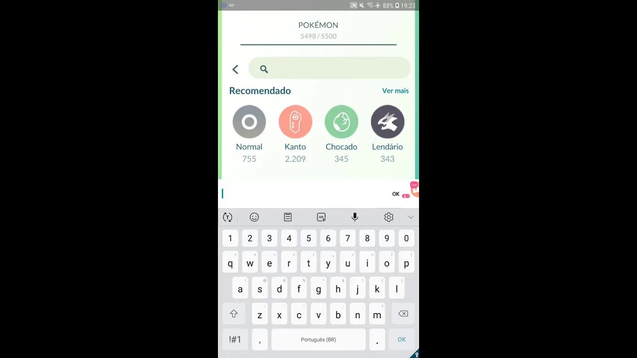 Live de Pokémon GO