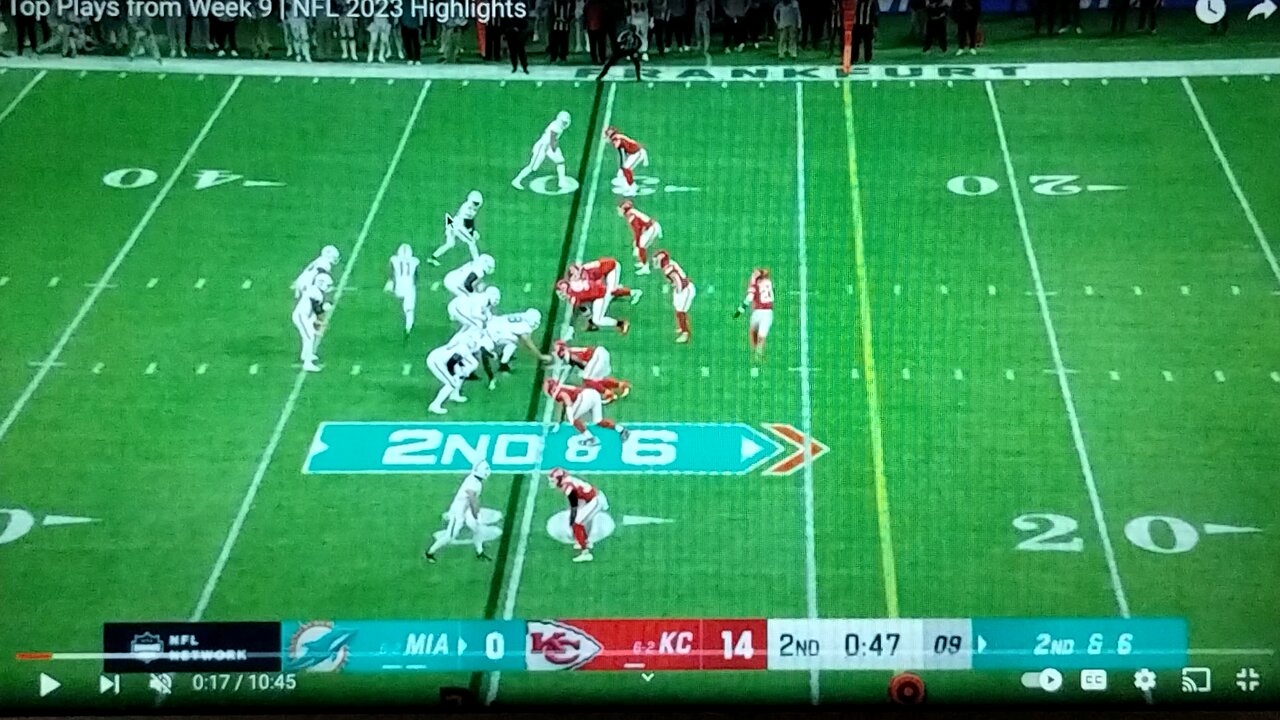 NFL week 9 most rigged plays