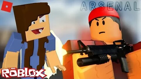 Match In ROBLOX Arsenal - نصر ويوسف وتجربة لعبة روبلكس ارسنال