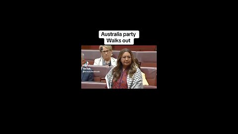 Australia walks out