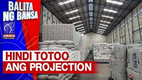 Projection ng usda na magiging No.1 rice importer ang Pilipinas sa mundo, hindi totoo- SINAG