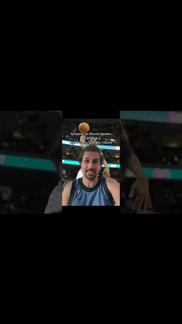 Biggest First Round Playoff Upsets NBA History #shorts