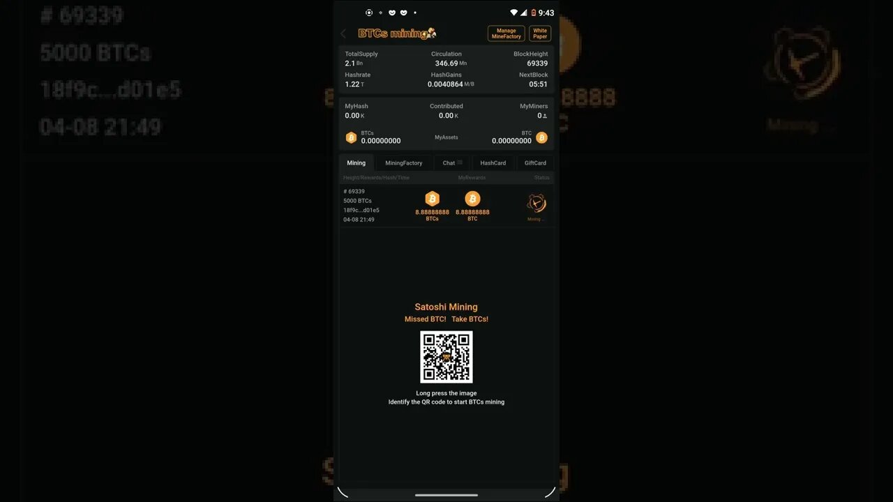 satoshis BTCs mining app! I wanna see you all become MILLIONAIRES https://www.btcs.love/invite/3ja5c