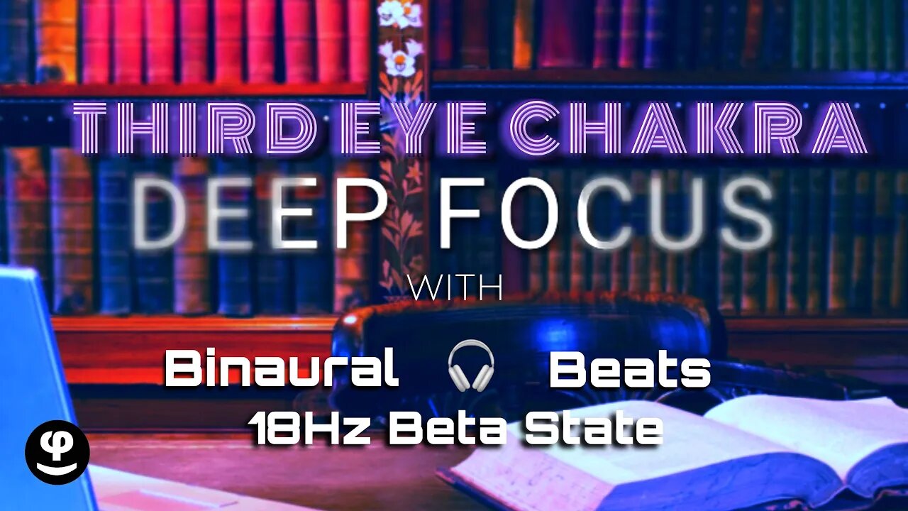 Deep Focus | Third Eye Study Aid | 432Hz | Binaural Beats