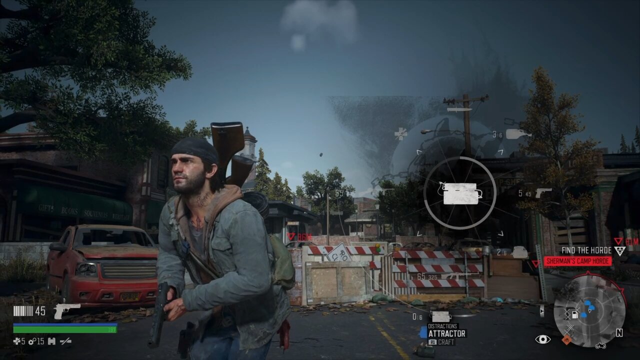 Nice Town. Sherman’s Camp horde - Days Gone