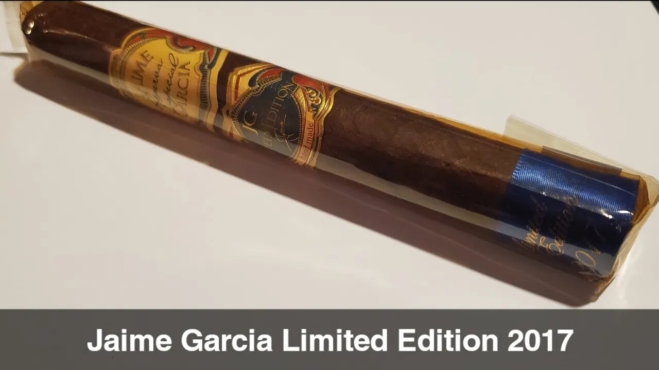 Jaime Garcia Limited Edition 2017 cigar review