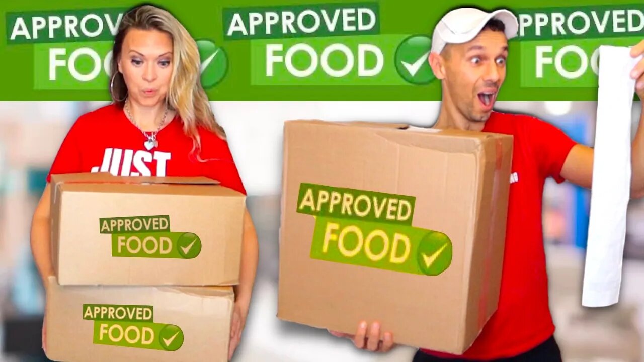 Our FIRST TIME food shopping at APPROVED FOOD 📦 super cheap discount store!