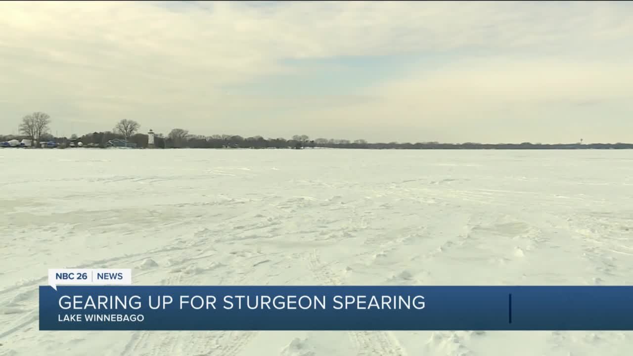 Sturgeon Spearing One Month Away