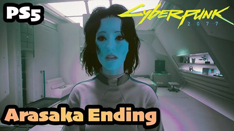 Cyberpunk 2077 | END Arasaka Ending [PS5 1.5 Female V CORPO]