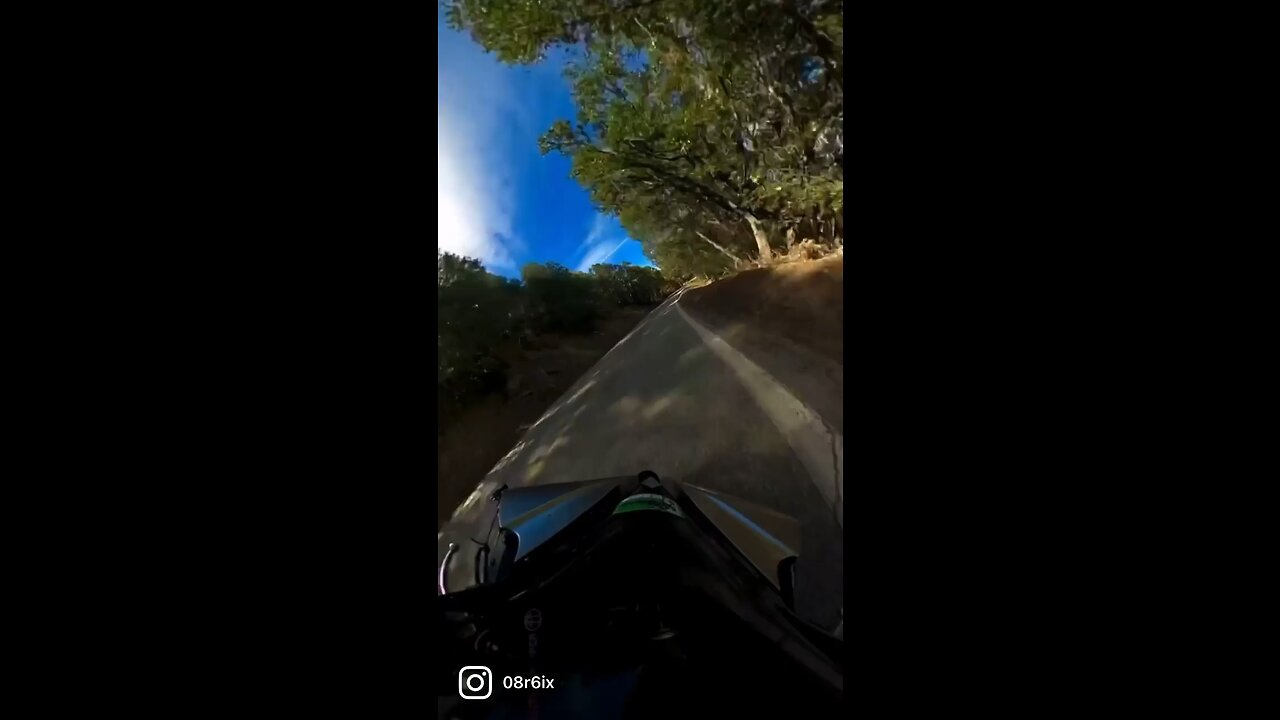 Yamaha R6 raw audio canyons carving