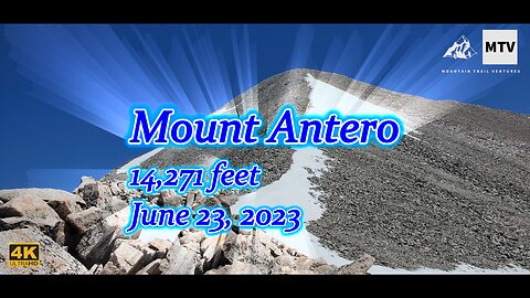 Epic Ascent of Mount Antero from Browns Creek Trailhead! | Mountain Trail Ventures Adventure