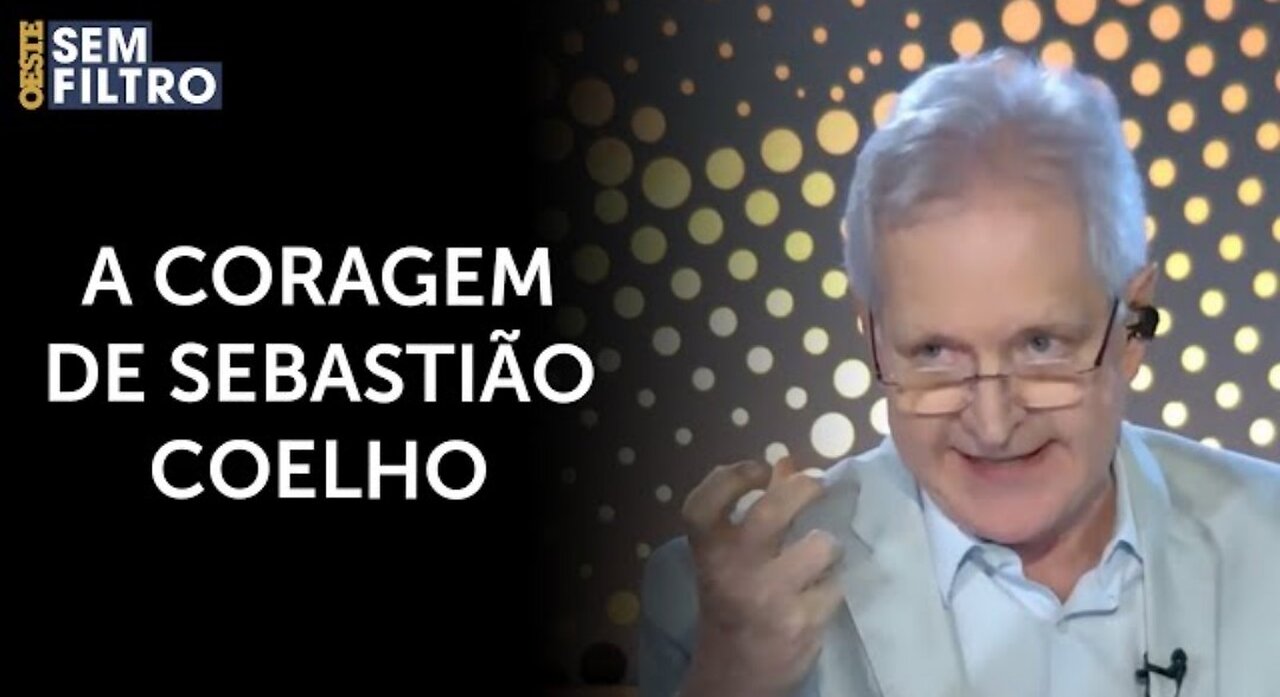 Augusto Nunes: ‘Sebastião Coelho rompeu a barreira do medo erguida por Moraes’ | #osf