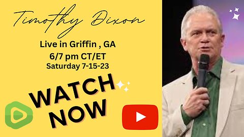 7-15-23 Live in Griffin GA