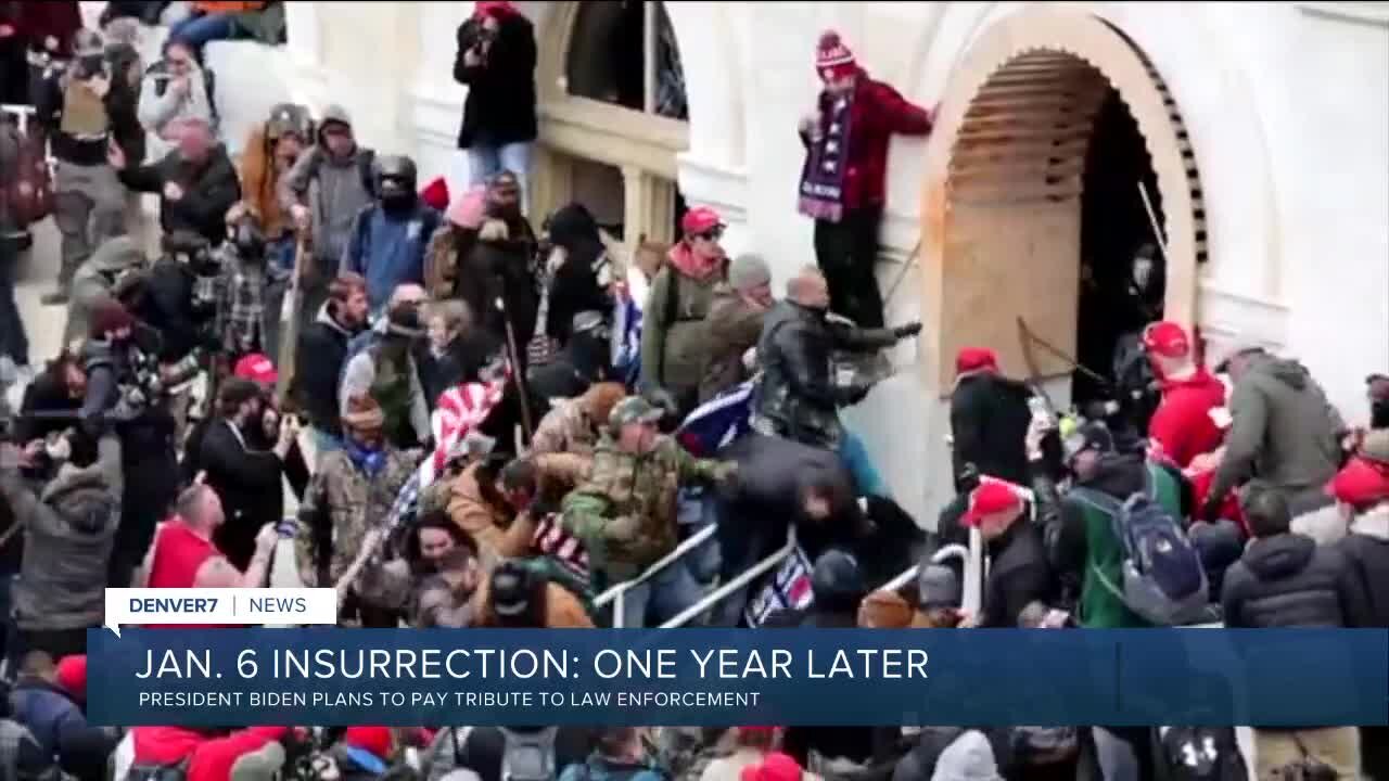 Tomorrow marks one year since Jan. 6 insurrection