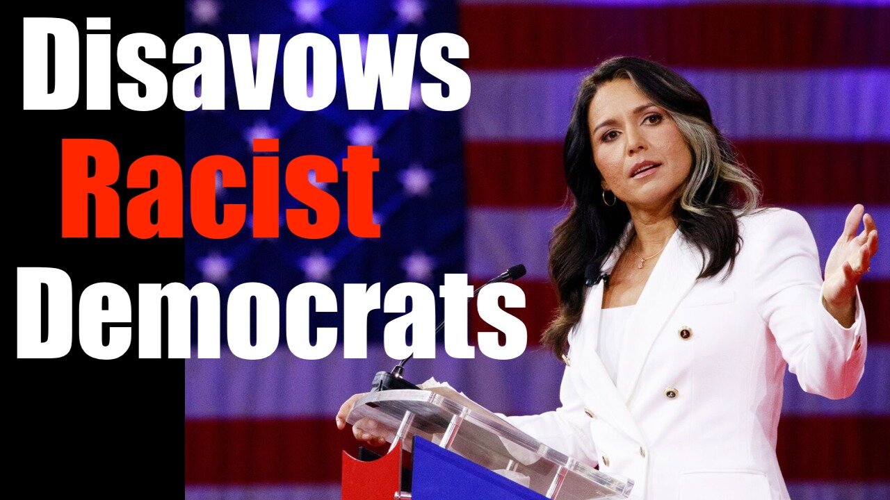 Tulsi Gabbard Disavows Democrats Anti-White Racism, Leaves Party - Balance of Power Swings