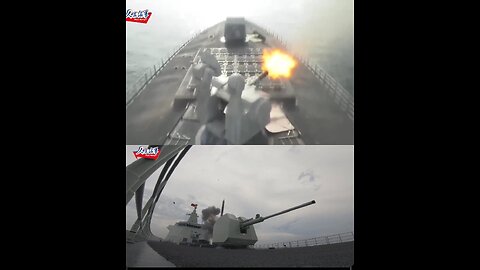 🇨🇳 Type 055 Destroyer Nanchang live fire training