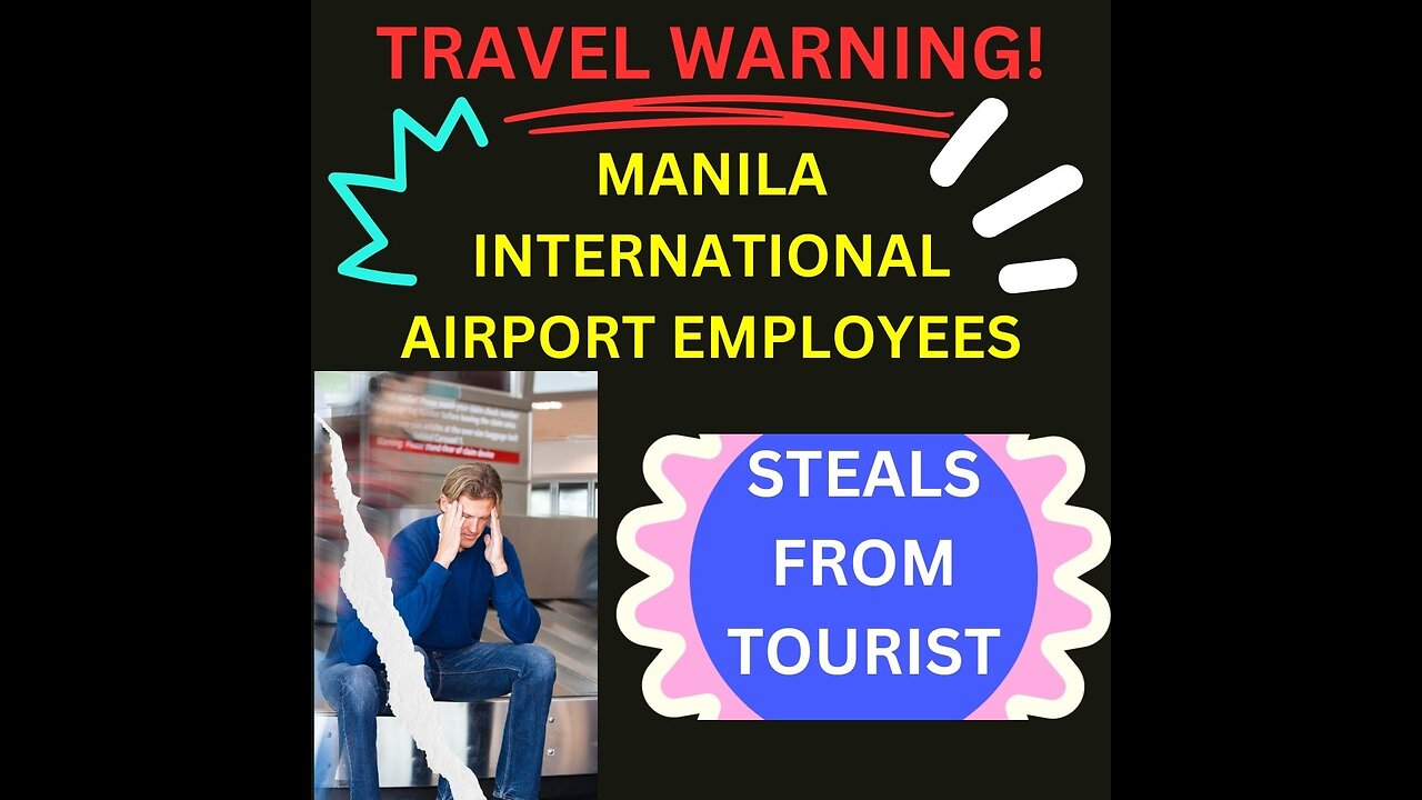 Manila International Airport Employees Steals from Tourist - CAUGHT