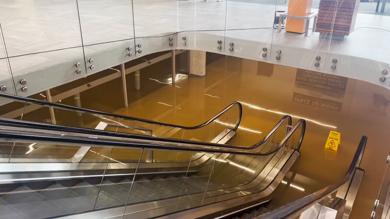 WATCH: Basement parking flooded in Sanctuary Mall, Somerset West