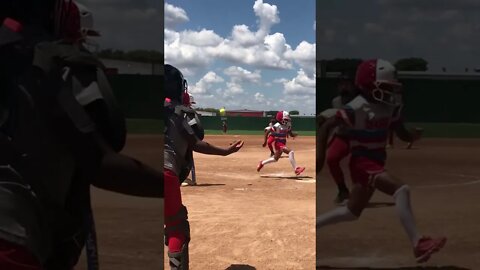 NO ONE THERE #shorts #funny #softball