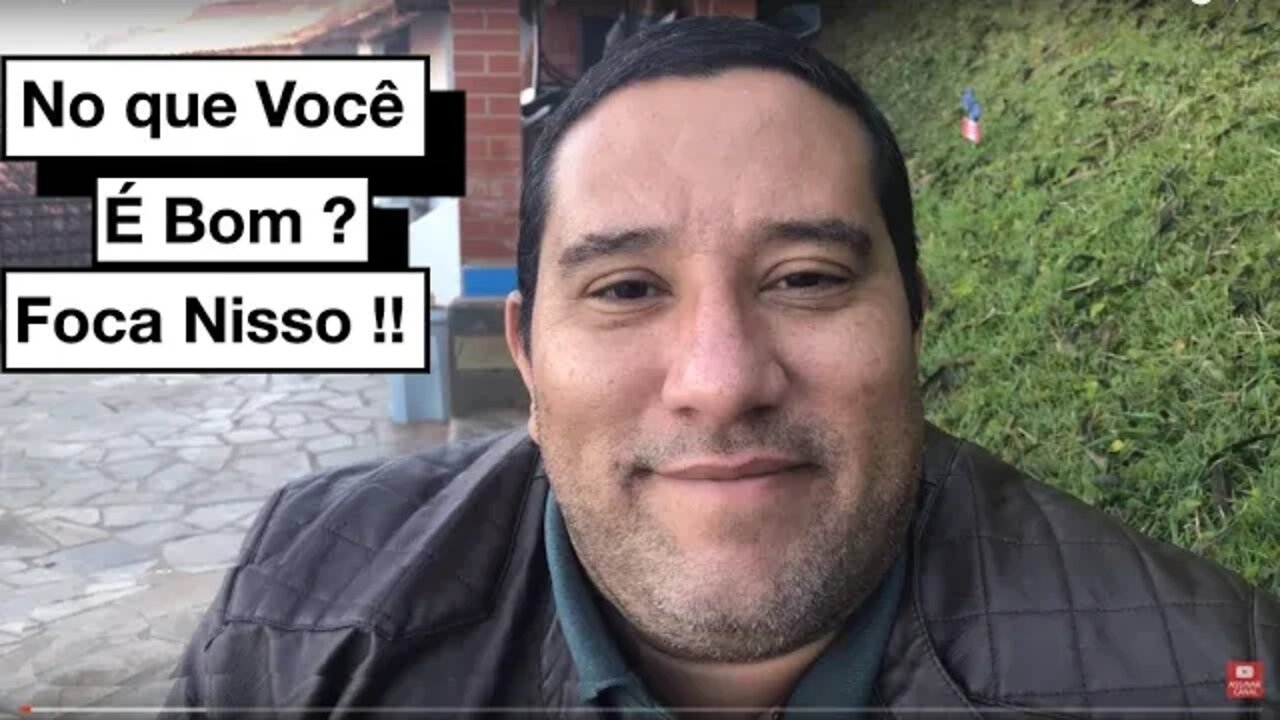 No que você é BOM, seja Feliz, Tenha Sucesso Profissional e seja Rico || Minuto AutoConfiança