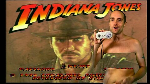 Indiana Jones' Greatest Adventures on Super Nintendo SNES 1994!