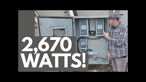 2600 Watt Solar Upgrade Part 2. Charge Controller and Batteries