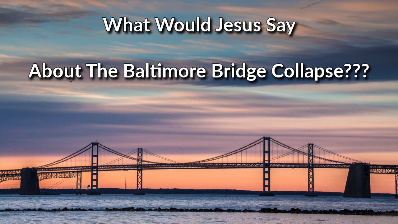 What Would Jesus Say About The Baltimore Bridge Collapse? - Street Preaching In Nashville TN...