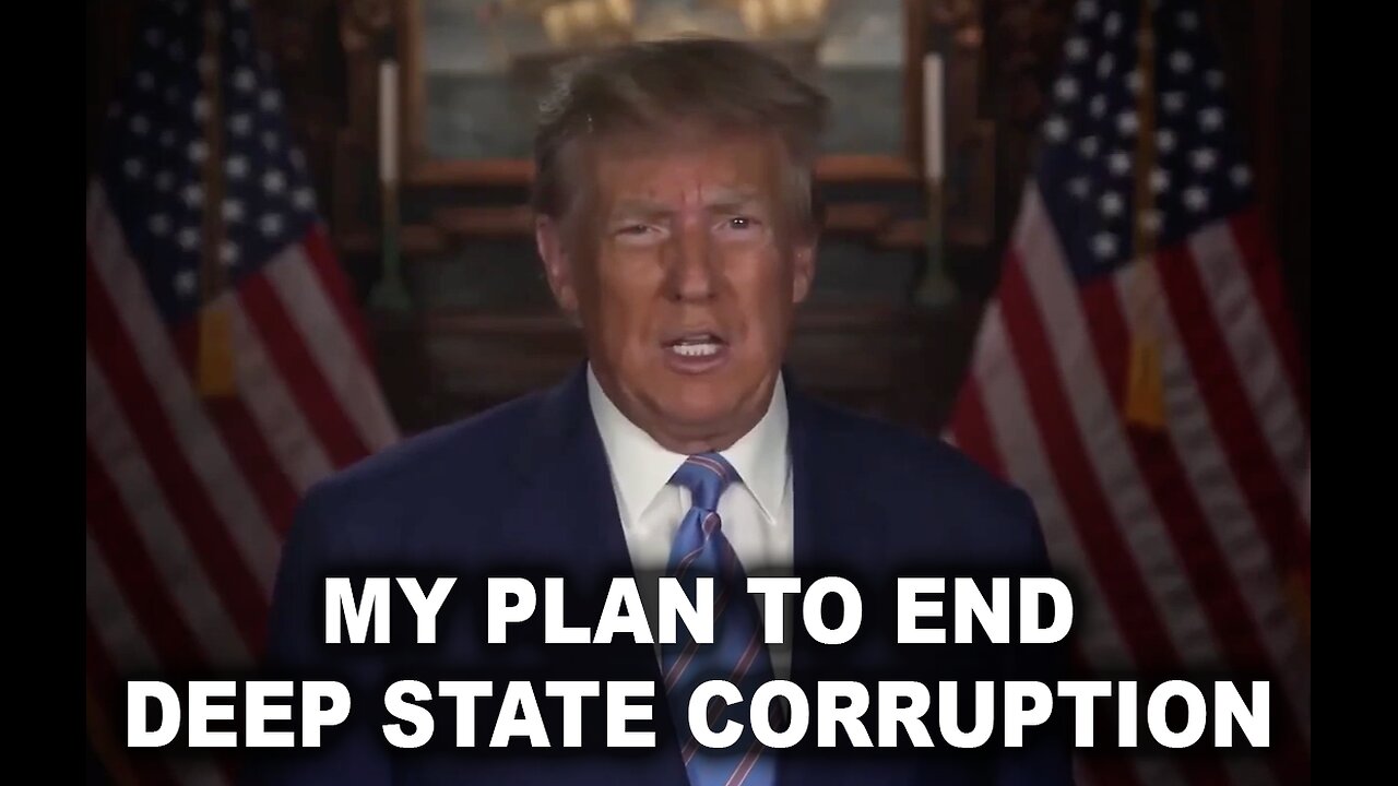 Donald Trump: “Here’s my plan to end the Deep State & Washington corruption once and for all”