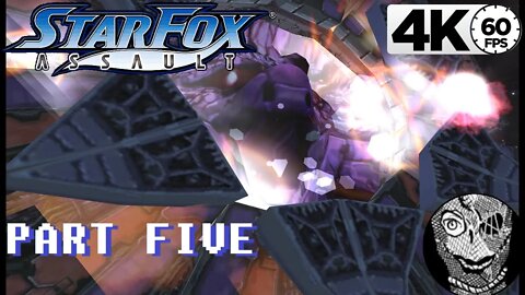 (PART 05) [Mission 5: Hunt Down Pigma] Star Fox: Assault 4k60fps